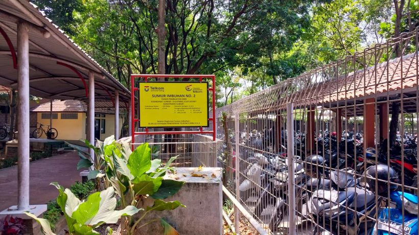 Sumur Imbuhan No.2 di Samping Kiri Masjid Syamsul Ulum (MSU) Telkom University: Sumber Air Bersih untuk Masa Depan Berkelanjutan