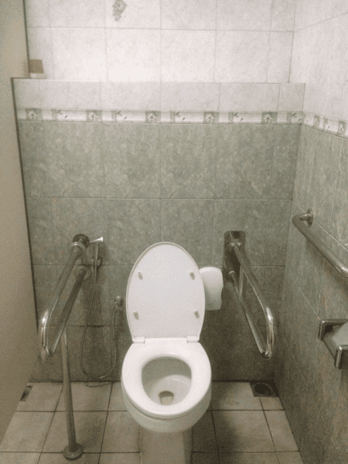 Fasilitas untuk penyandang Disabilitas - Toilet disabilitas