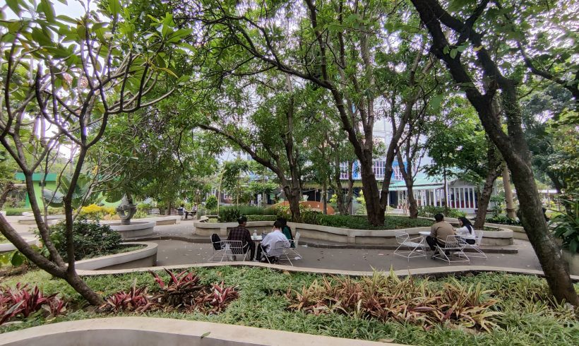 Optimizing Open Space on Campus: Students Studying in the Middle of Natural Beauty