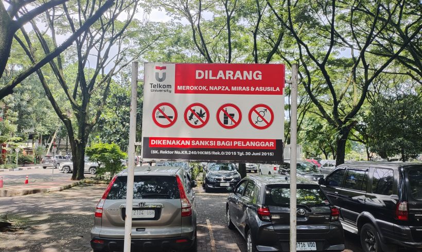 Tingkatkan Kualitas Udara Telkom University dengan Kebijakan Kawasan Bebas Asap Rokok